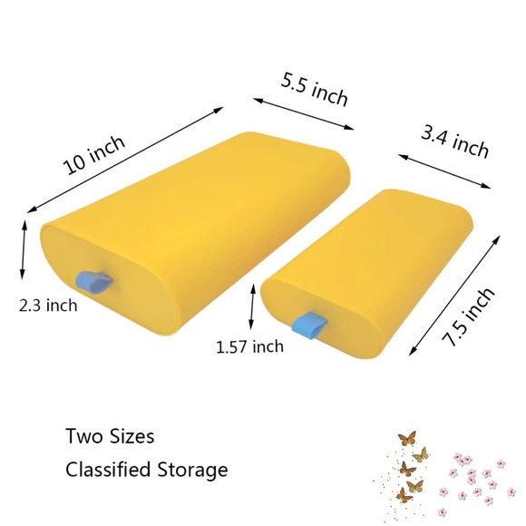 2pk Self Adhesive Under Desk Drawer - Office Organizer - Picture 3 of 4